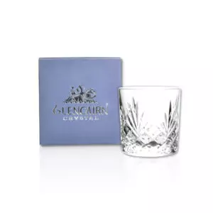 Valentines Day Gifts for Him, Wedding Anniversary for Him, Anniversary for Husband from Wife - Crystal Whiskey Glass Set -Engraved 'To My Husband